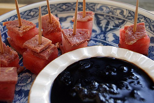 Post image for Country Ham & Watermelon Bites