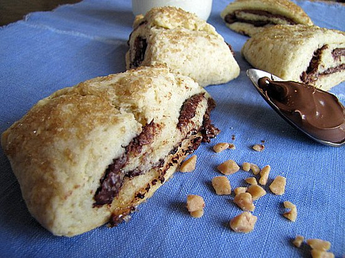Post image for Nutella Toffee Scones