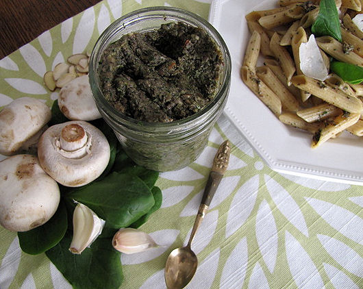 Spinach Mushroom Pesto 7