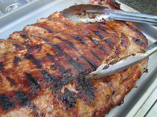 Post image for Summer Braise ~ BBQ & Beyond {Carolina Vinegar Spare Ribs}