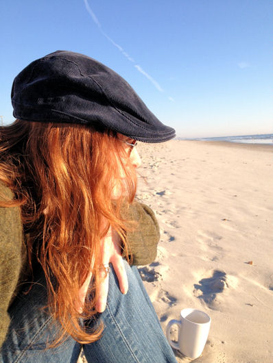 Peaceful Autumn Beach-1A