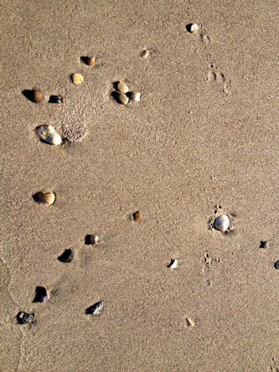Peaceful Autumn Beach-2A