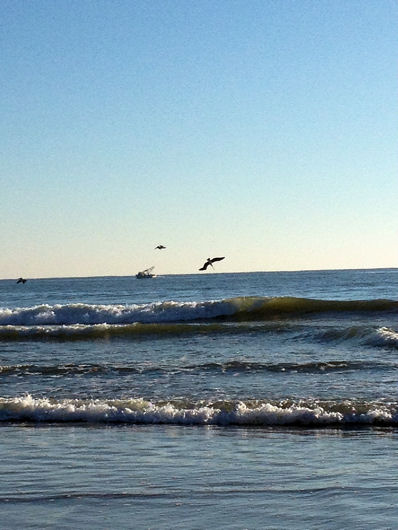 Peaceful Autumn Beach-8