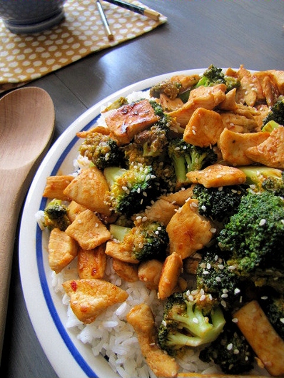 Post image for Zesty Chicken & Broccoli Stir Fry