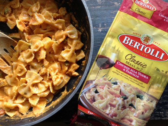 Post image for Squeezing In Dinner For Two, Bertolli Style!