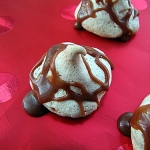 Thumbnail image for Creole Kisses with Cocoa-Coffee Glaze