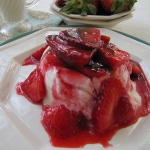 Thumbnail image for Strawberries Liqueur Over Cream Custard  { She’s Becoming Doughmesstic}