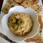 Thumbnail image for Green Olive & Pimento Hummus {Giveaway}