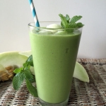 Thumbnail image for Fresh Honeydew Mint Smoothie – Stonyfield Giveaway